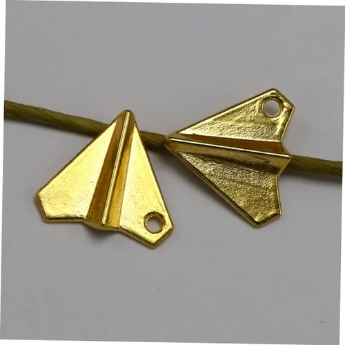 Vista 4 de EXCEART 100 piezas de medallón de oro colgante de aleación colgante colgante de joyería colgante colgante colgante DIY colgantes colgantes vintage