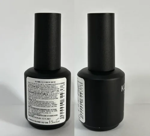 Vista 5 de Colección KOMILFO Base y Top Coat – Base de goma, base de fibra, base X, base de cubierta, base francesa y capa superior UV LED Soak Off Gel Polish