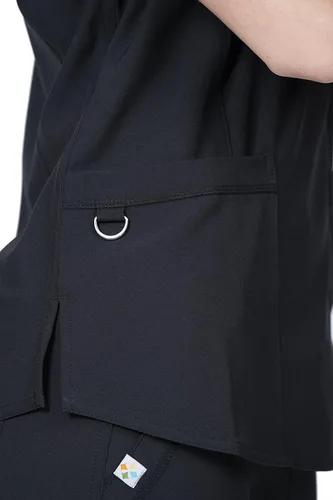 Vista 5 de Conjunto de uniforme médico para mujer, con 7 bolsillos, elástico en 4 direcciones, para enfermera, dentista, Elements Select ES2956