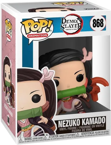 Vista 4 de Funko Pop Demon Slayer Nezuko Kamado Toystop LACC Exclusivo Metálico