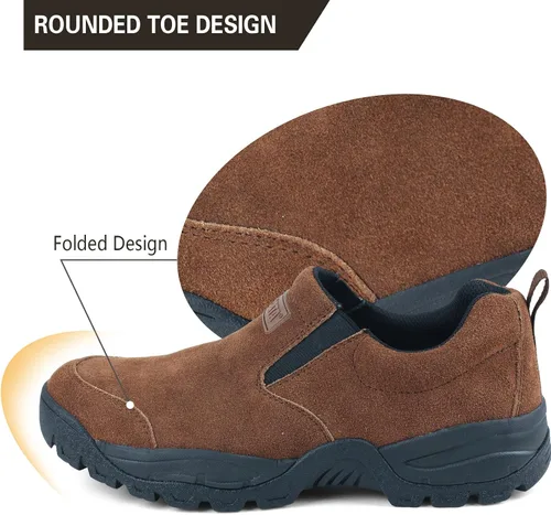 Vista 2 de Jacata Zapatos casuales para hombre, mocasines para caminar, zapatos de trabajo antideslizantes para hombres y mujeres, cómodos zapatos de moda