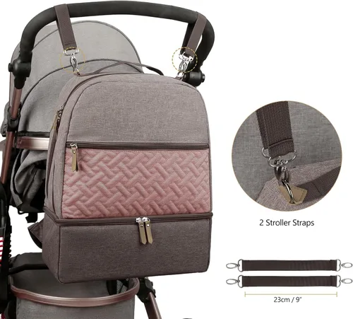 Vista 5 de Mochila para extractor de leche - Bolsa más fresca y resistente a la humedad para madre