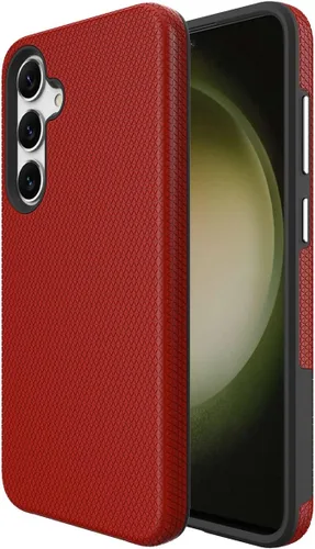 Vista 10 de Miimall Funda delgada para Samsung Galaxy S24 mate, doble capa de policarbonato resistente y TPU [10 pies a prueba de caídas militares]