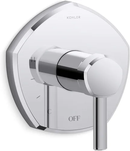 Vista 59 de KOHLER K- TS27043-3-BV Occasion™ RITE-TEMP VALVE TRIM, vibrante bronce cepillado