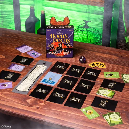Vista 2 de Funko Disney Hocus Pocus Tricks & Wits Juego de cartas