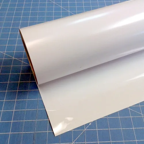 Vista 2 de Rollo de vinilo de Siser Easyweed para transferencias de calor por plancha, Blanco