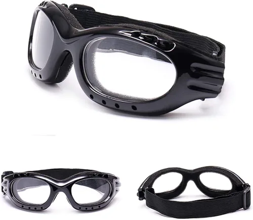 Vista 2 de Gafas de seguridad para motocicleta, gafas de motocross clásicas retro KG13