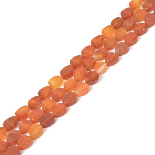 Vista 6 de Hoja de amazonita tallada 0.315 in cuentas sueltas piedras preciosas DIY fabricación de joyas de 15 pulgadas