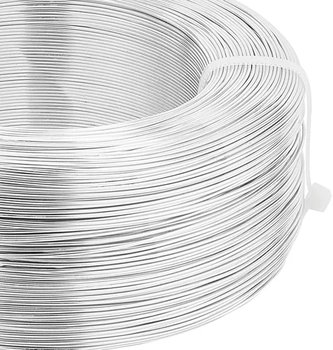 Vista 15 de BENECREAT Alambre de aluminio de 7 metros, calibre 3, alambre de metal flexible para esculpir árboles de bonsái, flores, creación de esqueletos