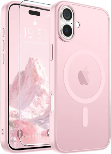Vista 185 de SUPFINE Funda magnética para iPhone SE 2022 (3ª)/2020 (2ª), iPhone 8 (compatible con MagSafe) (protección contra caídas de grado militar), funda