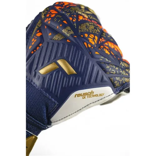 Vista 6 de Guantes de Portero Reusch Attrakt Grip Azul marino Adultos