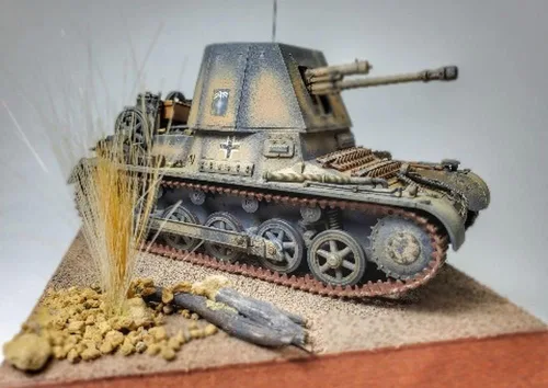 Vista 15 de Italeri 6577S 1:35 Panzerjager I Ger Hunter Edificio, Construcción, Fabricación de modelos de soporte, manualidades, aficiones, pegado, plástico
