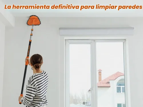 Vista 4 de Kit de plumero de alto alcance de 36 pies con poste de extensión de 5-30 pies para techo alto