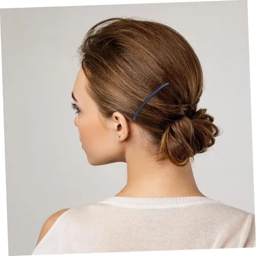 Vista 3 de 10 unids nupcial peine de pelo peine diapositiva horquilla para el cabello de las mujeres versión core