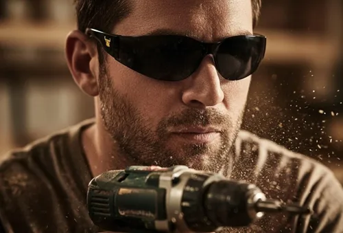 Vista 7 de G & F Products EyePro Safety Glasses, Impact-Resistant Goggles, UV Protection, Anti-Scratch, Ballistic-Resistant