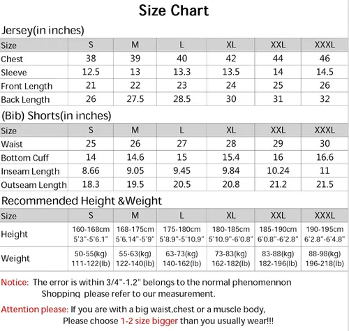 Vista 2 de FASTONT Men's Cycling Jersey Breathable Full-Zipper 3D-Padded Short Set