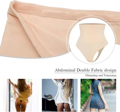 Vista 5 de Werena Tanga moldeadora de abdomen para mujer, sin costuras, moldeadora, ropa