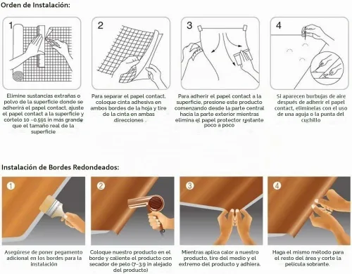 Vista 8 de UPREDO Papel adhesivo de mármol brillante Emperor Jade Backsplash Papel adhesivo de granito para encimeras de película de vinilo impermeable a