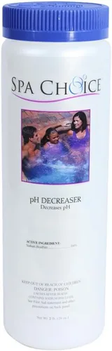 Vista 6 de SpaChoice Reductor de pH líquido prémium de 1 cuarto de galón para bañera de hidromasaje, fabricado en Estados Unidos