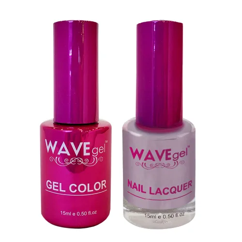Vista 33 de WAVEGEL - Juego dúo de gel y esmalte de uñas a juego - Colección Princess - #001 Super Black I 0.5 onzas #001 Super Negro