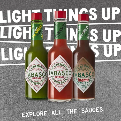 Vista 8 de TABASCO Brand Scorpion Sauce - Salsa picante intensa y ardiente, botella de vidrio, atrevida y picante, pimienta escorpión, mezcla de guayaba