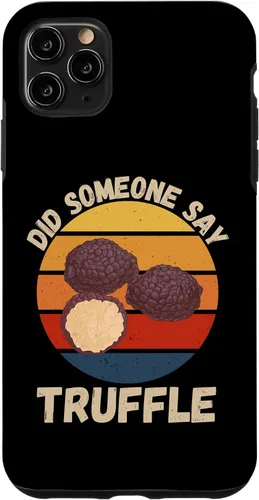 Vista 11 de iPhone 15 Vintage Truffle Did Someone Say Truffle Food Lover Case