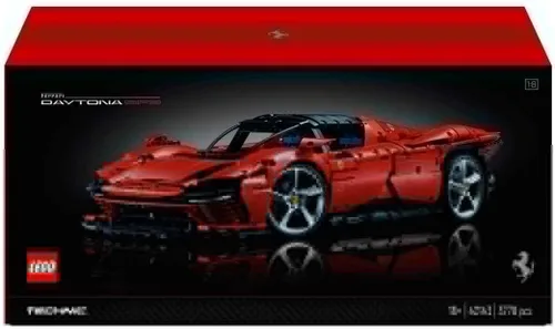 Vista 3 de LEGO Technic Ferrari Daytona SP3 42143 - Juego de construcción para adultos (3,778 piezas)