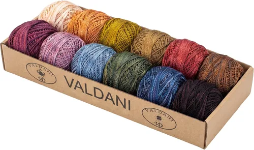 Vista 13 de Valdani Perla Algodón Sz 8 Halloween 73 yardas/Bola