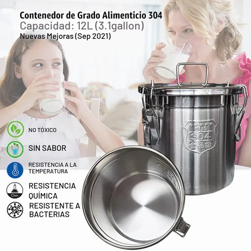 Vista 7 de Máquina de ordeño de vaca de 12L, bomba de vacío pulsante ajustable de velocidad recargable, cubo de leche de acero inoxidable 304 con válvula