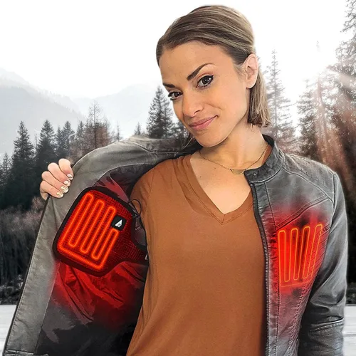 Vista 4 de ActionHeat Inserto de chaqueta térmica con batería recargable de 5 V calefacción eléctrica para invierno senderismo caza y exteriores