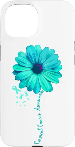 Vista 6 de Cervical Cancer Awareness Family Case Survivor Pretty Gift Case for iPhone 17