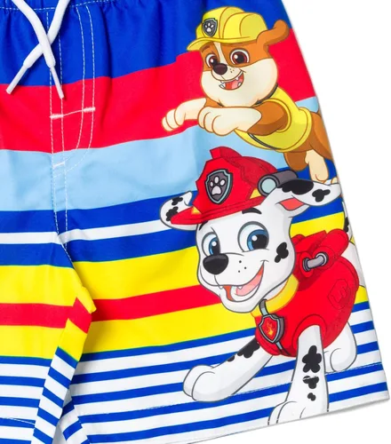 Vista 4 de Paw Patrol Rubble Marshall Chase Skye - Traje de baño para niños pequeños