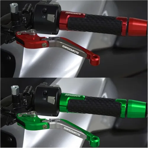 Vista 3 de SCUUBE Motorcycle CNC Accessories Adjustable Folding Extendable with A Brake Clutch Levers Handlebar Hand Grips Ends for Yama&ha FZ150I FZ 150I