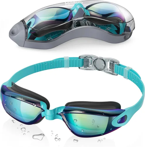 Vista 21 de Aegend Swim Goggles, Swimming Goggles No Leaking Full Protect Adult Youth