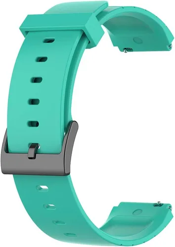 Vista 3 de Lamshaw Compatible con la correa de reloj inteligente Mindrose, correa de silicona deportiva de repuesto suave compatible con Mindrose H80 1.47 Verde