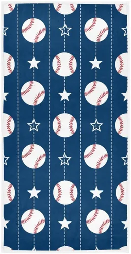 Vista 9 de senya Toalla de baño con cordones de fútbol americano, toallas de mano suaves para baño, spa, gimnasio, deportes, 30 x 15 pulgadas