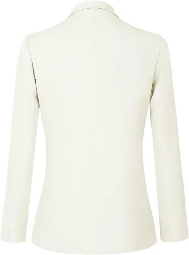 Vista 3 de Urban CoCo Chaqueta blazer de oficina para mujer con frente abierto