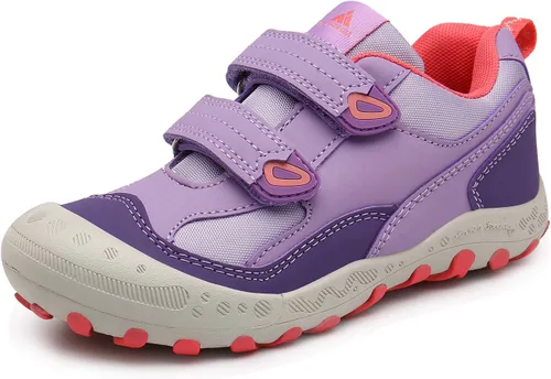 Vista 21 de Mishansha Botas de Senderismo para Niños Pequeños Niñas Niños Zapatos de Senderismo Resistentes al Agua Anti-Colisión Antideslizantes Atléticas