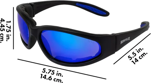 Vista 7 de Global Vision Hercules - Gafas de sol acolchadas de nailon
