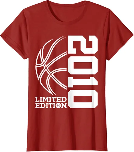 Vista 50 de Camiseta de baloncesto de 13 cumpleaños edición limitada 2010, Negro