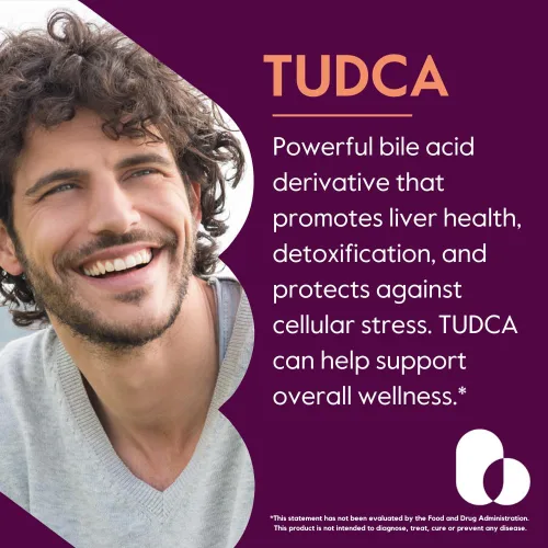 Vista 2 de BESTVITE TUDCA 250mg (60 cápsulas) (ácido taursodesoxicólico) - Sin estearatos - Sin gluten - Sin OMG
