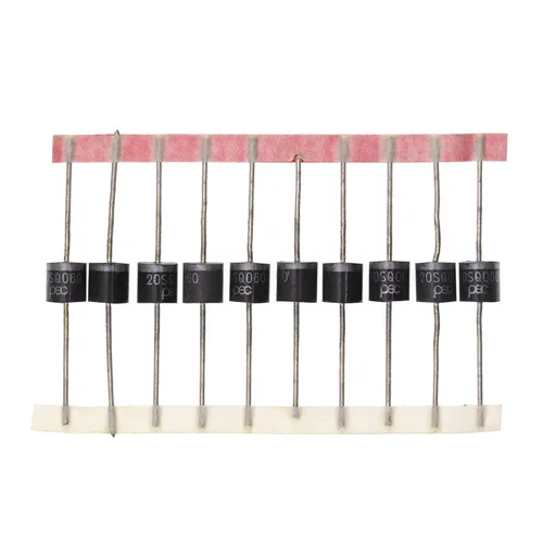Vista 23 de 5PCS 10SQ045 Schottky Barrera Rectificador Diodos 10A 45V R-6 Axial 10 Amp 45 Voltios
