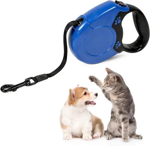 Vista 7 de PETCUTE Correa retráctil para caminar para perro, correa extensible de entrenamiento para perros, correas convenientes para perros pequeños