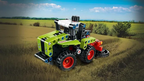 Vista 2 de LEGO Technic Mini CLAAS XERION 42102 Kit de construcción de tractor de juguete (130 piezas)