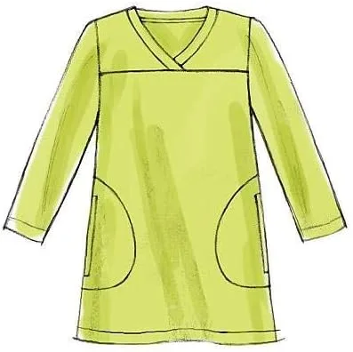 Vista 4 de McCall's Patterns M6474 - Camiseta para mujer, túnica, vestidos y pantalones, talla B5 (8-10-12-14-16)