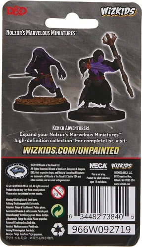Vista 4 de Nolzur's Marvelous Miniatures WizKids - D&D Kenku Adventurers -WZK73840