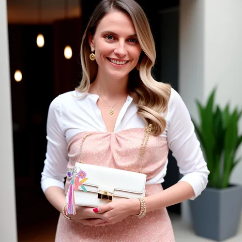 Vista 2 de PinkSheep Llaveros para niñas y mujeres, 2 llaveros personalizados, mochila para automóvil, llavero de flores, accesorios