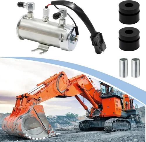 Vista 3 de UOIENRT 4645227 24V Reemplazo de la bomba de combustible eléctrica para excavadora ZX330-3 ZX270-3 ZX240-3 ZX200-3 ZX135US-3 ZX130-3 ZX120-3 ZX110-3