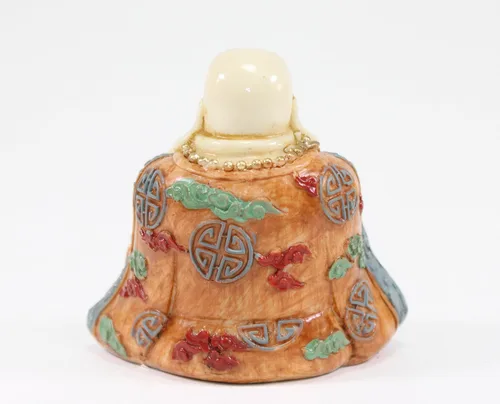 Vista 3 de We pay your sales tax Feng Shui Speak No Evil Happy Face Laughing Buddha Figurine Decoración del Hogar Estatua Regalo de Cumpleaños Regalo