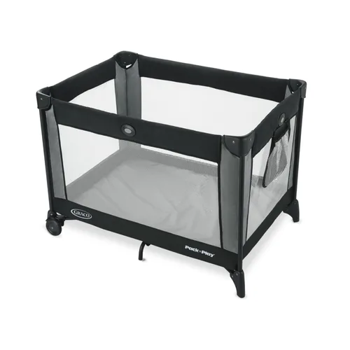 Vista 10 de Graco, corral de juego con pie automático para plegar y guardar, Carnival